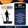 photo booth 360 gold