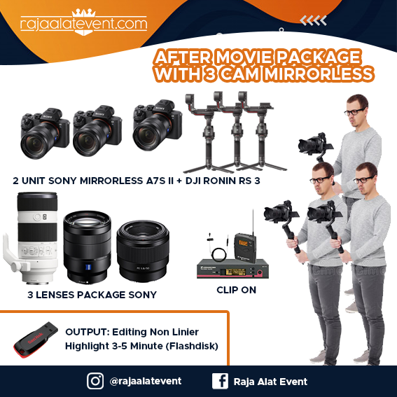 2. After Movie Package W_ 3 CAM MIRRORLESS