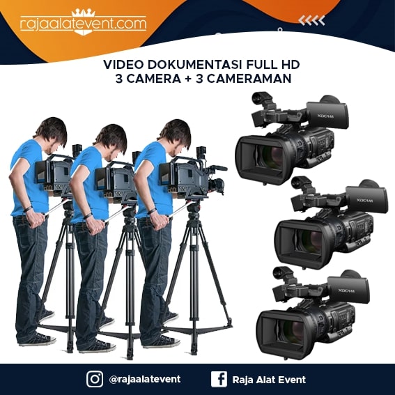 SKU48_VIDEO DOKUMENTASI FULL HD 3 CAM