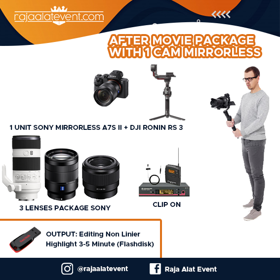 After Movie Package W_ 1 CAM MIRRORLESS